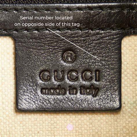 gucci 0013306|A GUIDE TO GUCCI SERIAL NUMBERS – Bag Religion.